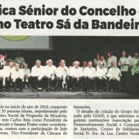 Grupo Música Sénior - Teatro Sá da Bandeira - Correio do Ribatejo - 20-04-2018